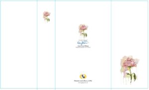 Tarjeta Papel Carta Spring 2025 - "Peonía"