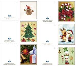 Adornos para regalo Navidad 2025